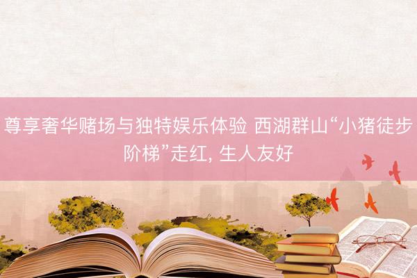 尊享奢华赌场与独特娱乐体验 西湖群山“小猪徒步阶梯”走红, 生人友好