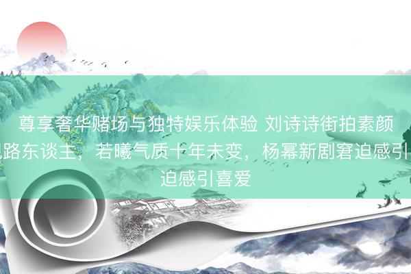 尊享奢华赌场与独特娱乐体验 刘诗诗街拍素颜惊现路东谈主，若曦气质十年未变，杨幂新剧窘迫感引喜爱